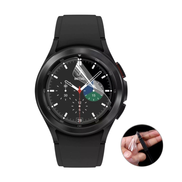 For Samsung Galaxy Watch4 Classic 42mm ENKAY Hat-Prince Full Screen Coverage Without Warping Edge TPU Soft Film