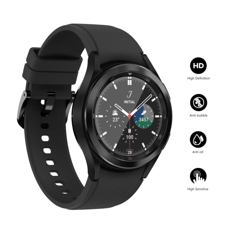 For Samsung Galaxy Watch4 Classic 42mm ENKAY Hat-Prince Full Screen Coverage Without Warping Edge TPU Soft Film