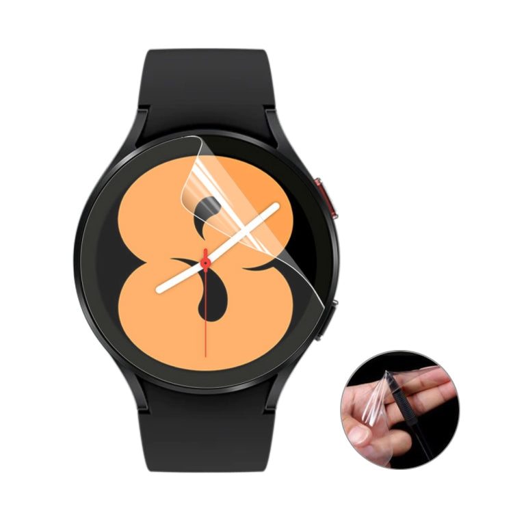 For Samsung Galaxy Watch4 44mm ENKAY Hat-Prince Full Screen Coverage Without Warping Edge TPU Soft Film