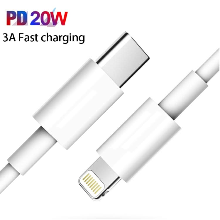 PD20W USB-C / Type-C to 8 Pin PD Fast Charging Sync Data Cable for iPhone 13 / 12 Series