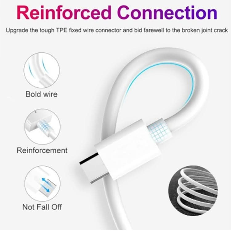 PD20W USB-C / Type-C to 8 Pin PD Fast Charging Sync Data Cable for iPhone 13 / 12 Series