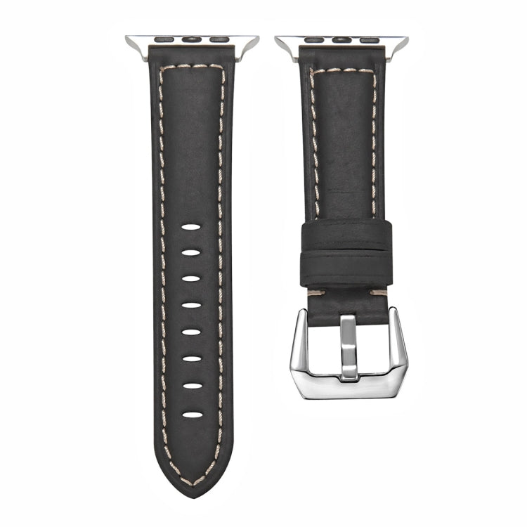 Leather Replacement Strap Watchband For Apple Watch Series