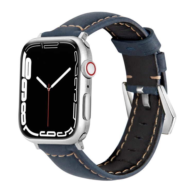 Leather Replacement Strap Watchband For Apple Watch Series