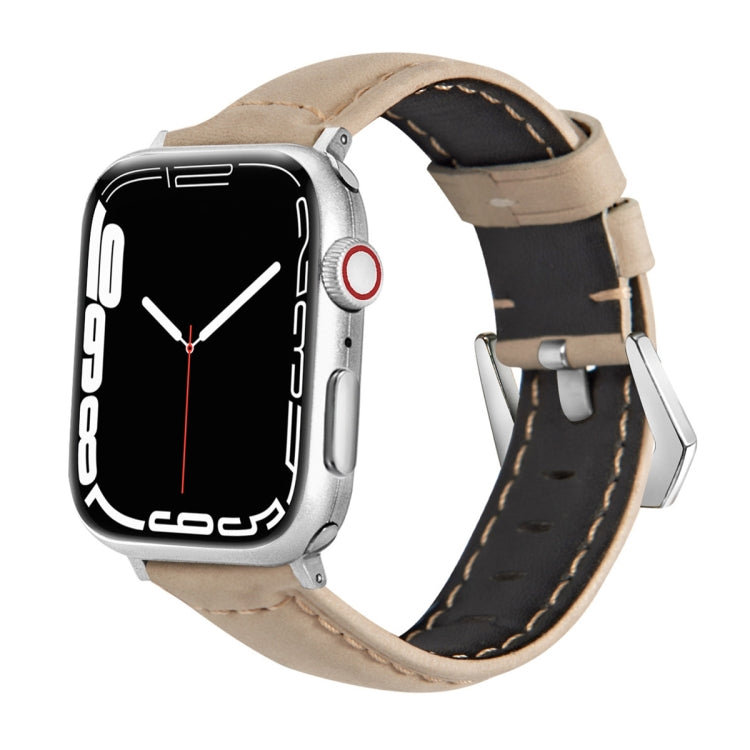 Leather Replacement Strap Watchband For Apple Watch Series