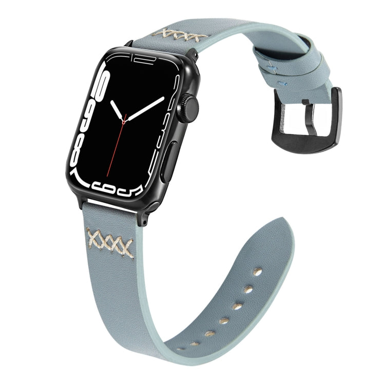 Leather Replacement Strap Watchband For Apple Watch Series