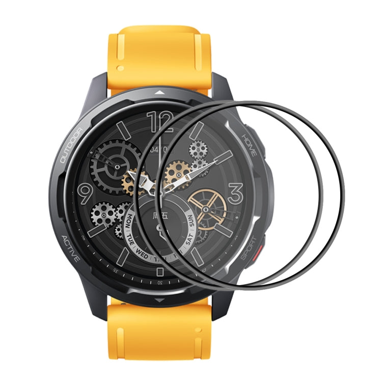 For Xiaomi Watch Color 2 ENKAY Hat-Prince 3D Full Coverage Soft PC Edge + PMMA HD Screen Protector Film