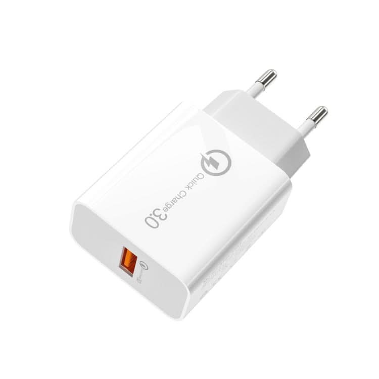 APD-2003 18W QC3.0 Single Port USB Charger with 1m USB to 8 Pin Data Cable