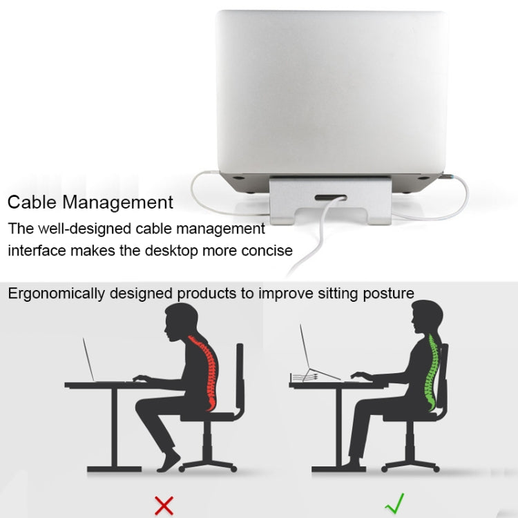 AP-1S Aluminum Alloy Laptop Stand with Radiator