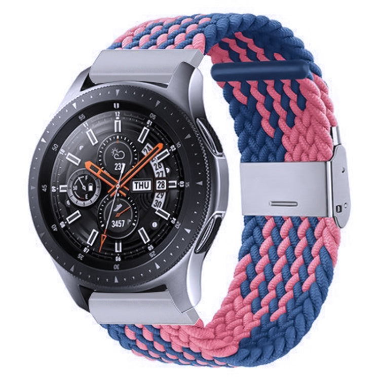 Nylon Braided Metal Buckle Strap for Galaxy Watch 4 20mm