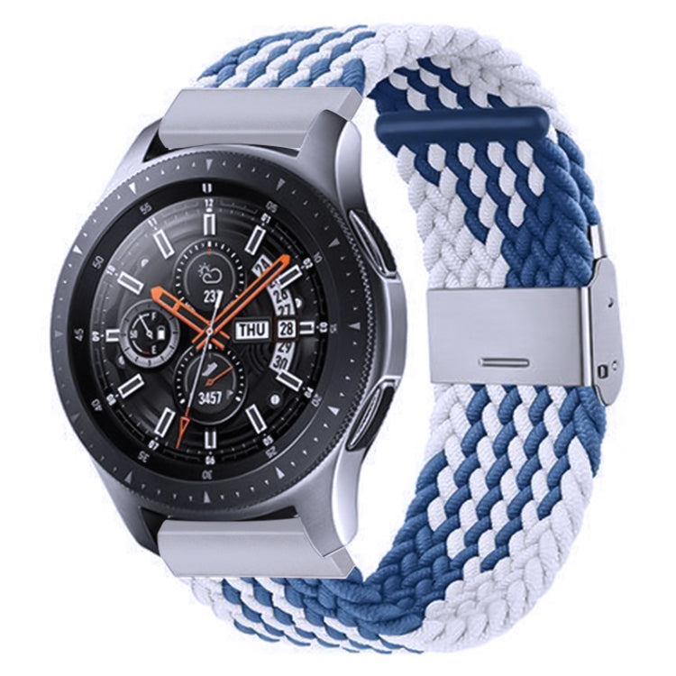 Nylon Braided Metal Buckle Strap for Galaxy Watch 4 20mm