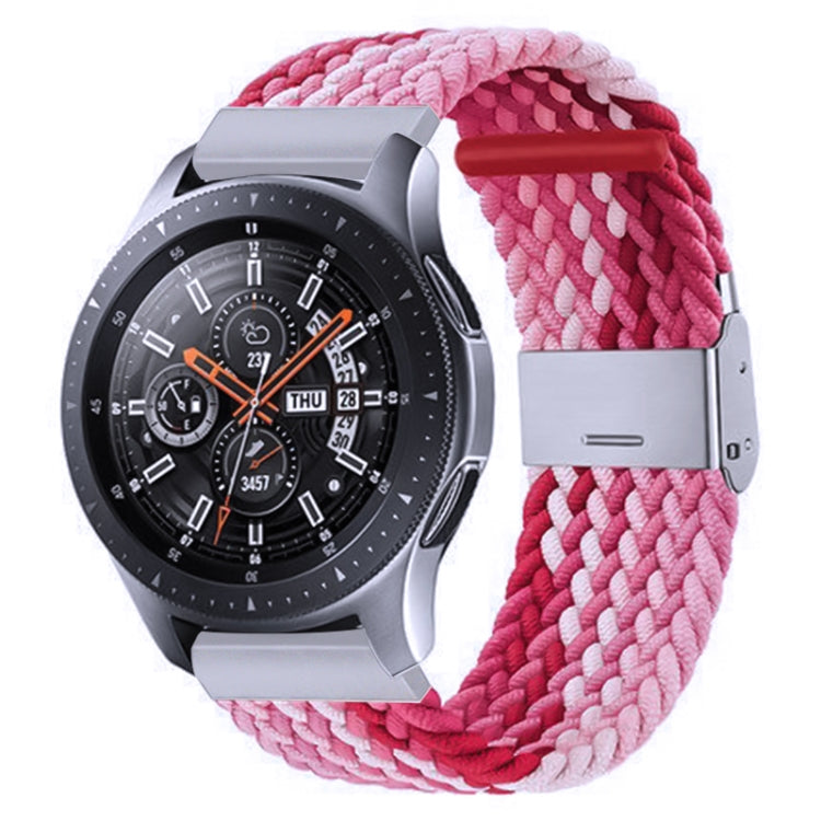 Nylon Braided Metal Buckle Strap for Galaxy Watch 4 20mm