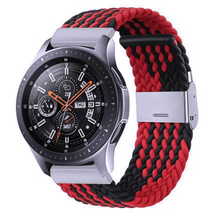 Nylon Braided Metal Buckle Strap for Galaxy Watch 4 20mm