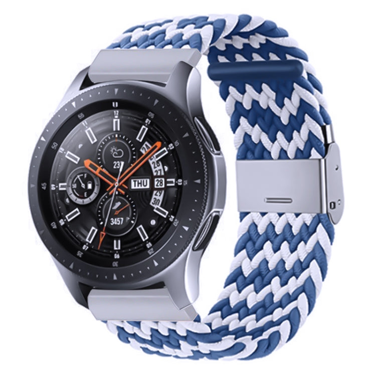 Nylon Braided Metal Buckle Strap for Galaxy Watch 4 20mm