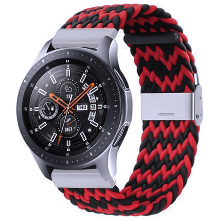 Nylon Braided Metal Buckle Strap for Galaxy Watch 4 20mm