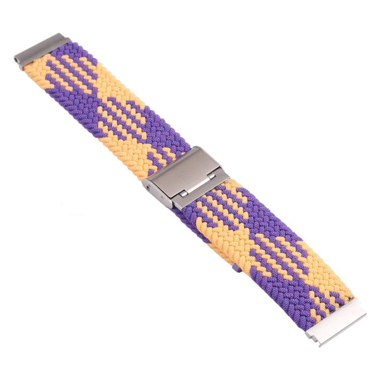 Nylon Braided Metal Buckle Strap for Galaxy Watch 4 20mm