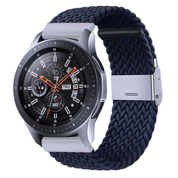 Nylon Braided Metal Buckle Strap for Galaxy Watch 4 20mm