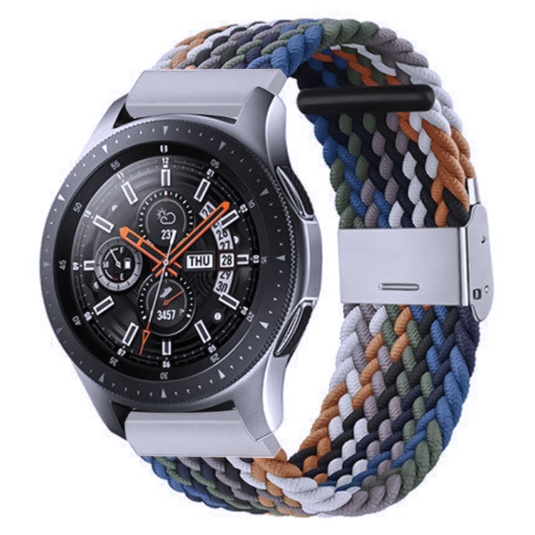 Nylon Braided Metal Buckle Strap for Galaxy Watch 4 20mm