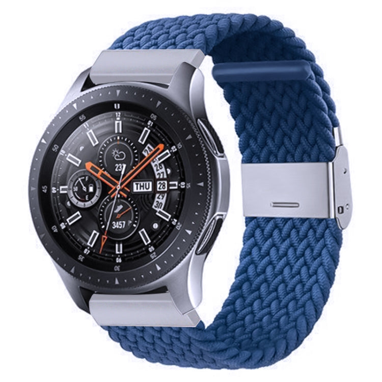 Nylon Braided Metal Buckle Strap for Galaxy Watch 4 20mm