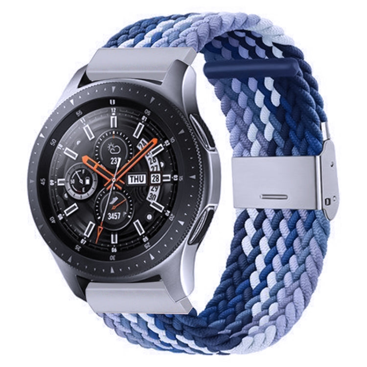 Nylon Braided Metal Buckle Strap for Galaxy Watch 4 20mm