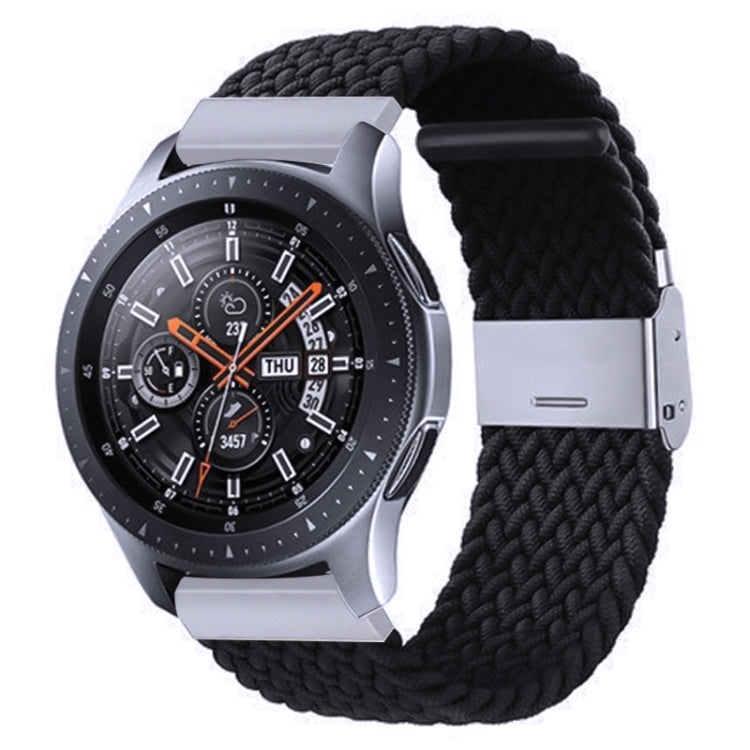 Nylon Braided Metal Buckle Strap for Galaxy Watch 4 20mm