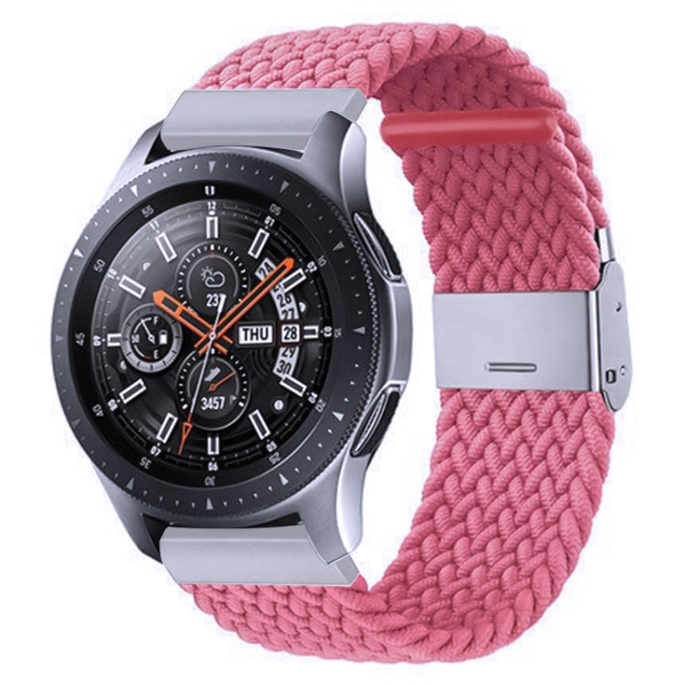 Nylon Braided Metal Buckle Strap for Galaxy Watch 4 20mm