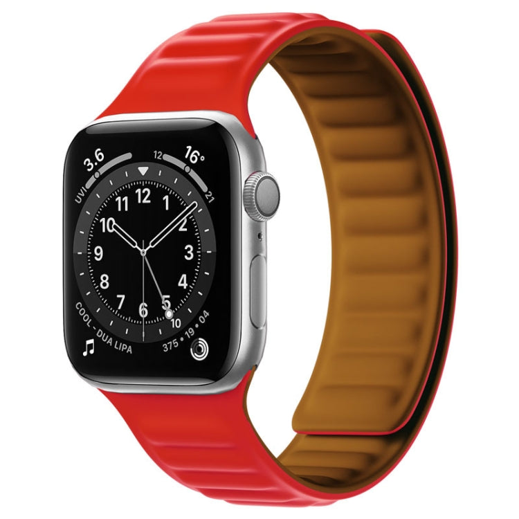 Silicone Magnetic Strap Watchband For Apple Watch Series