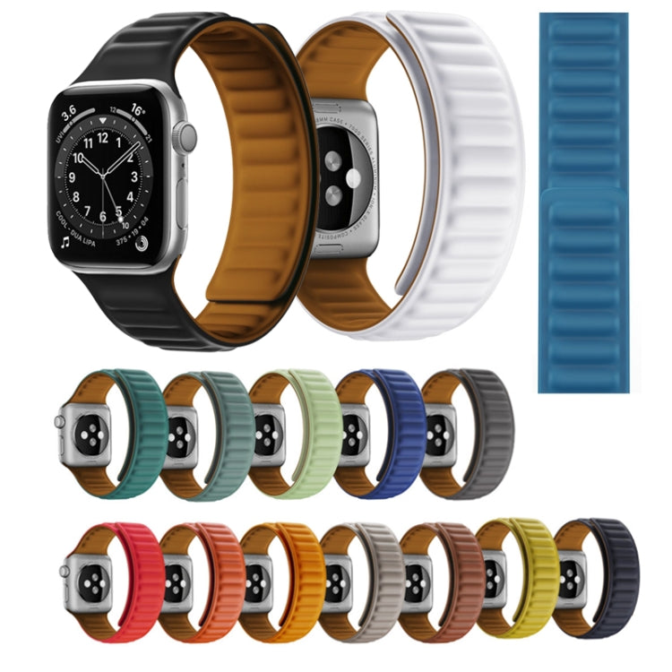 Silicone Magnetic Strap Watchband For Apple Watch Series