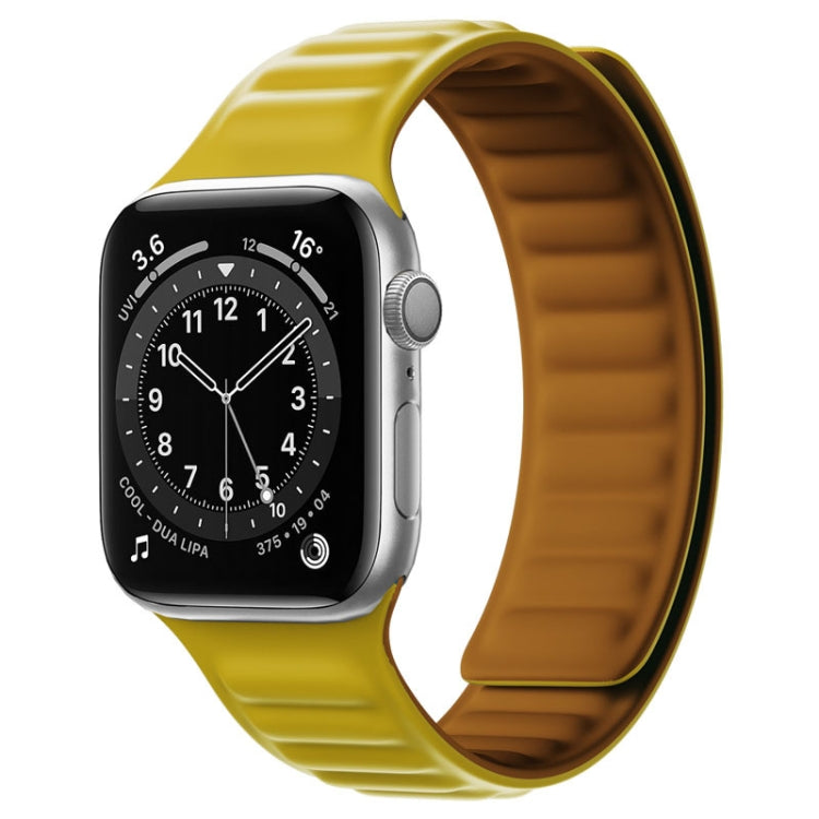 Silicone Magnetic Strap Watchband For Apple Watch Series