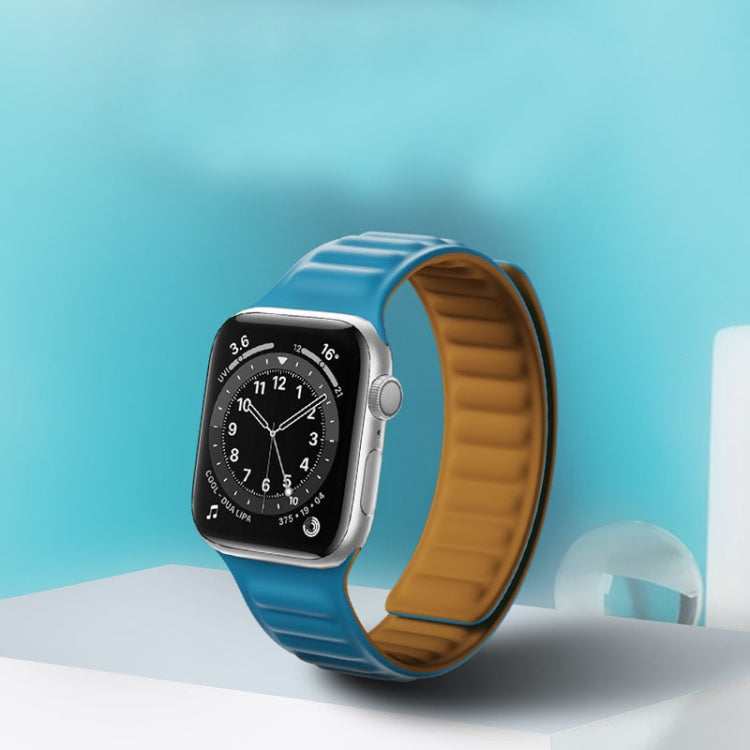 Silicone Magnetic Strap Watchband For Apple Watch Series