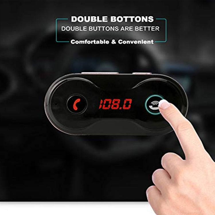 C8 Car Wireless FM Transmitter Modulator Bluetooth  Charger Kit AUX Hands Free Mini MP3 Music Player ÎҵÄÉ̵ê