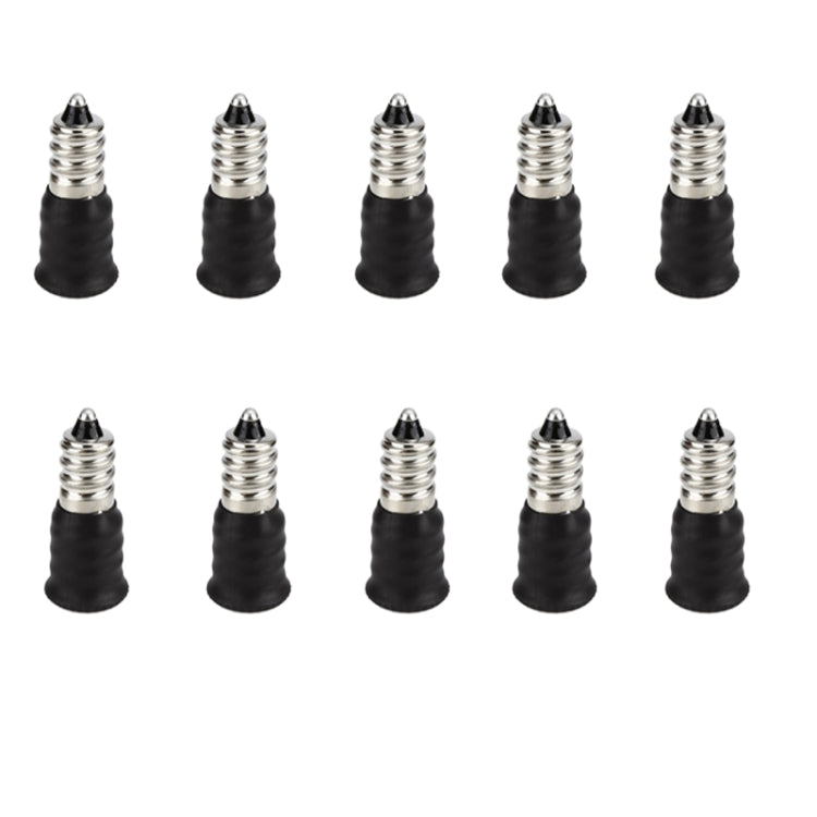 10 PCS E12 To E14 Socket Changer LED Light Lamp Adapter