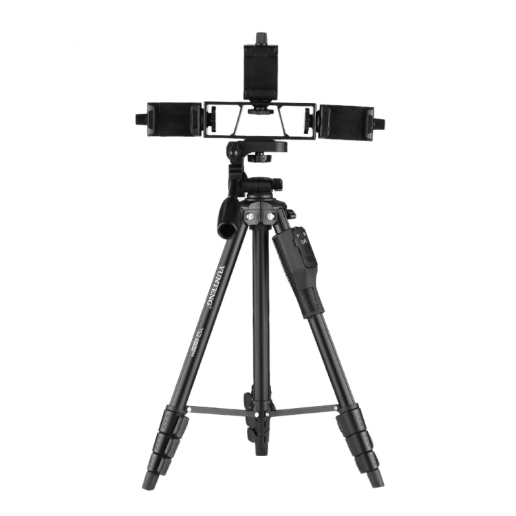 YUNTENG VCT-6808 Multi-Phone Bracket Tripod Mount with Ball Head and Remote Control My Store