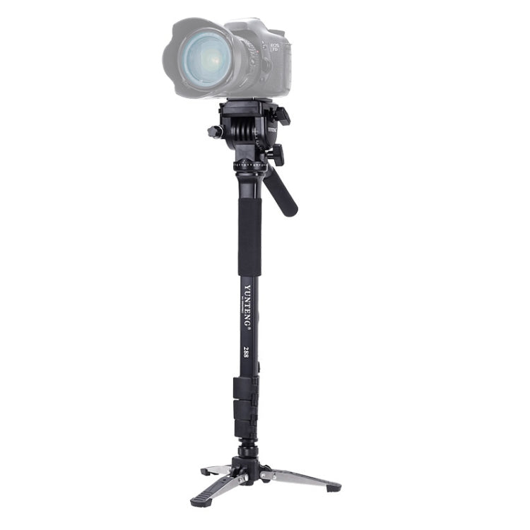 YUNTENG VCT-288 Tripod Mount Monopod with Fluid Drag Head My Store