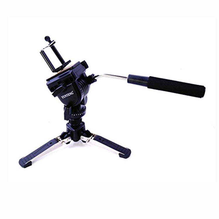 YUNTENG VCT-288 Tripod Mount Monopod with Fluid Drag Head