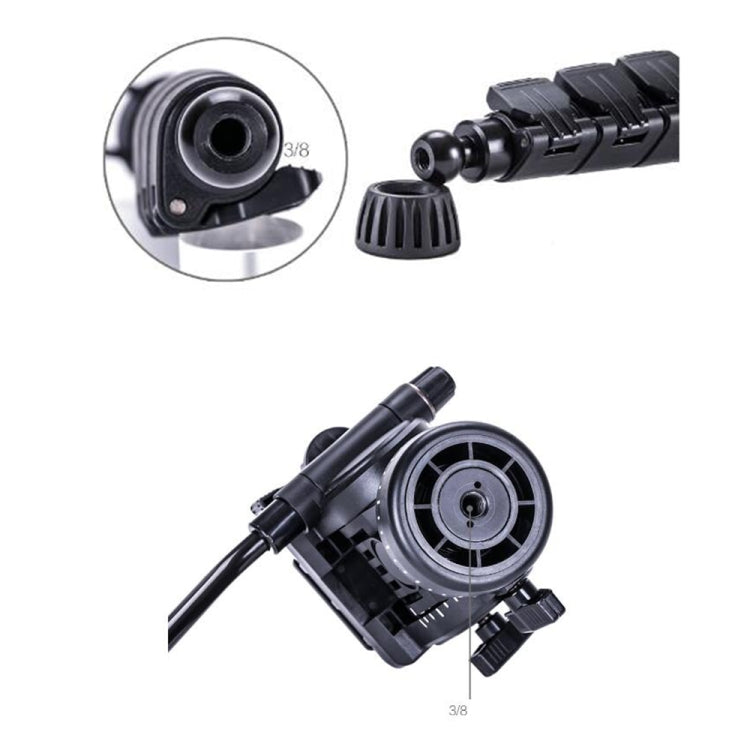 YUNTENG VCT-558 Camera Monopod + Fluid Pan Head + Unipod Holder