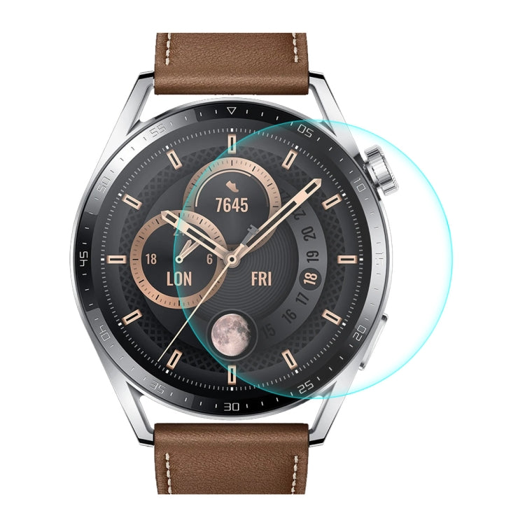 For Huawei Watch GT 3 46mm ENKAY Hat-Prince 0.2mm 9H 2.15D Curved Edge Tempered Glass Screen Protector Watch Film