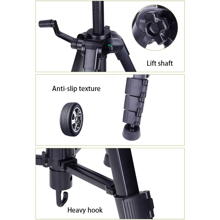 YUNTENG VCT-80 Aluminum Tripod Mount with Damping Ballhead