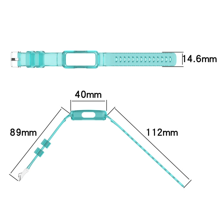 Transparent Silicone Integrated Watch Strap, Series 2