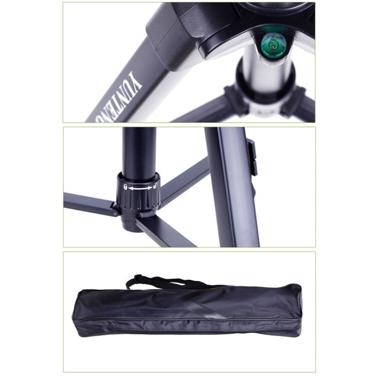 YUNTENG 860 Aluminum Tripod Mount with Fluid Drag Damping Ballhead