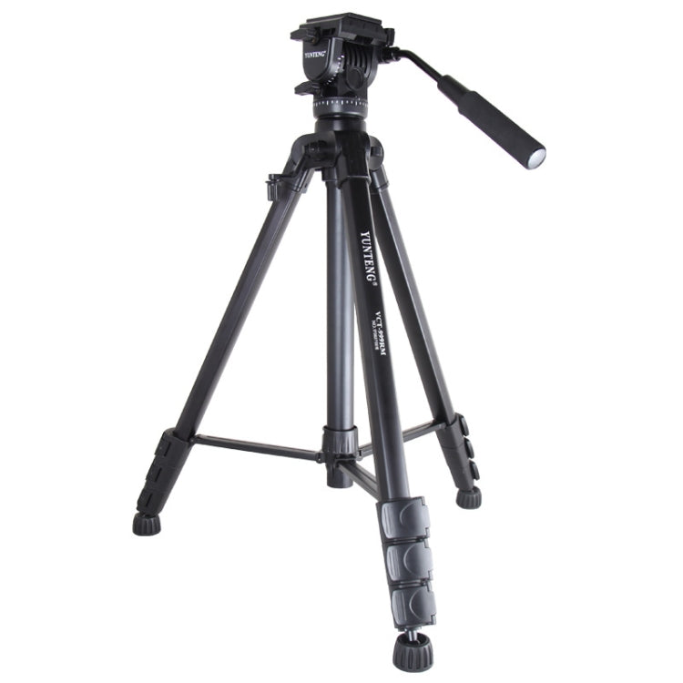 YUNTENG VCT-999 2m Aluminum Tripod Mount with Fluid Drag Damping Head