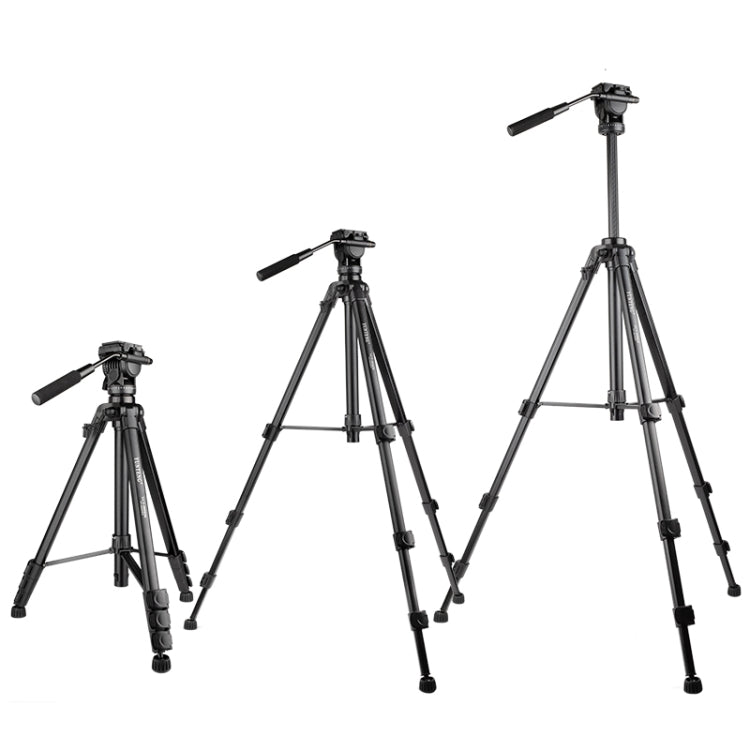 YUNTENG VCT-999 2m Aluminum Tripod Mount with Fluid Drag Damping Head