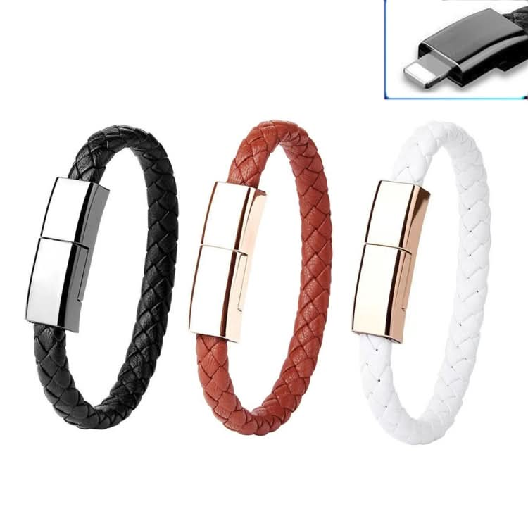 XJ-73 20cm USB to 8 Pin Bracelet Charging Data Cable