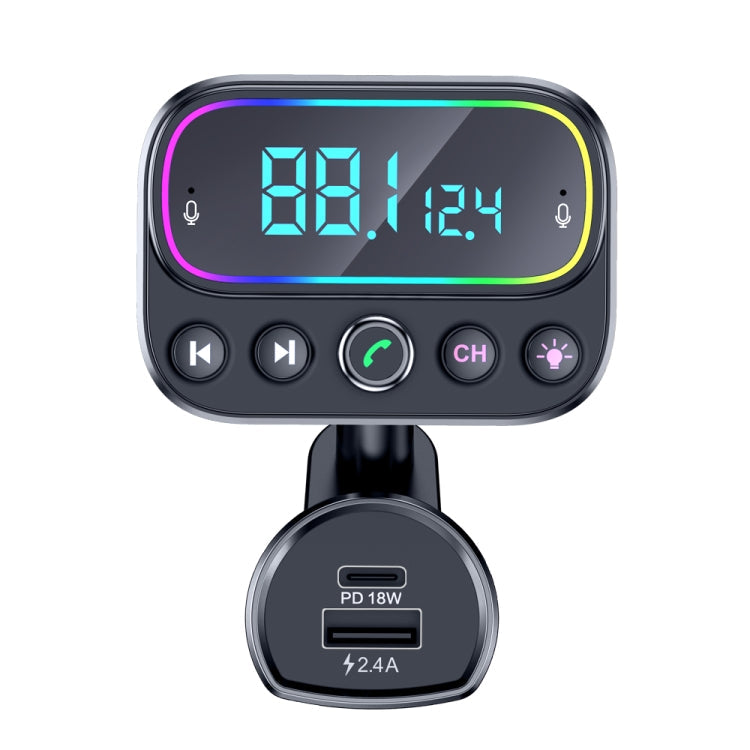 T67 Bluetooth 5.0 Car MP3 Music Player FM Modulator Transmitter Wireless AUX Adapter Hands-free ÎҵÄÉ̵ê