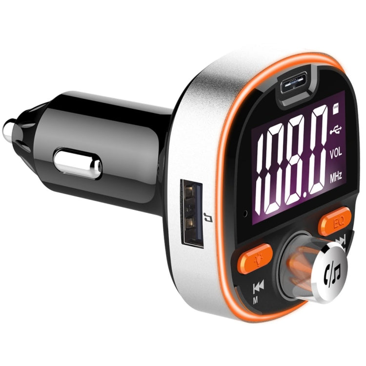 BC53 Wireless Car MP3 Player 5.0 FM Transmitter Colored Ambient Lights Hands-free Car Charger ÎҵÄÉ̵ê