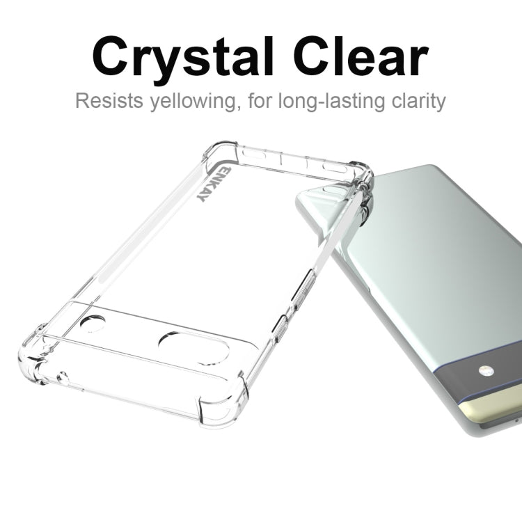 For Google Pixel 6A ENKAY Transparent TPU Shockproof Case My Store