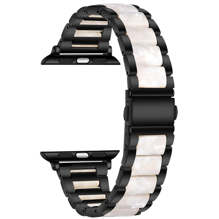 Metal + Resin Watchband For Apple Watch Series