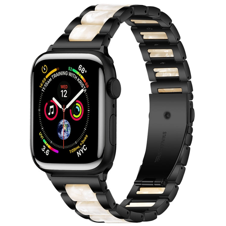 Metal + Resin Watchband For Apple Watch Series