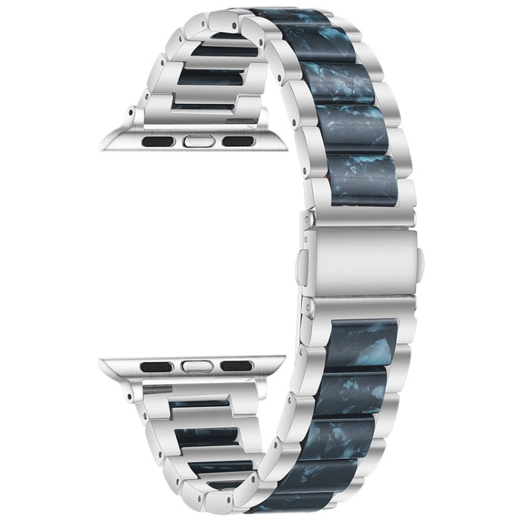 Metal + Resin Watchband For Apple Watch Series