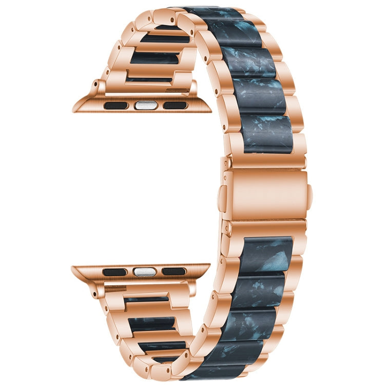 Metal + Resin Watchband For Apple Watch Series