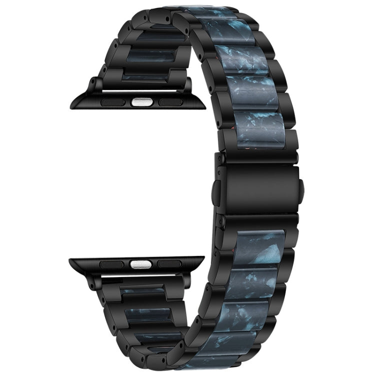 Metal + Resin Watchband For Apple Watch Series